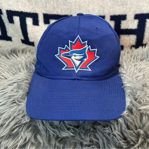Vtg Toronto Blue Jays Starter Strapback Adjustable Hat Vintage 90s - Picture 3 of 8